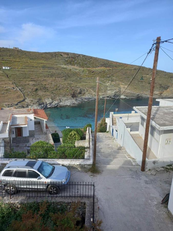 Κυκλαδίτικη Βίλα Στην Παραλία Αντώνηδες, Κύθνου Kíthnos Extérieur photo